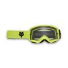 FOX GOGLE  MAIN CORE GOGGLE FLUORESCENT YELLOW